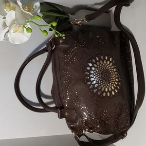 Gold and brown purse - 442